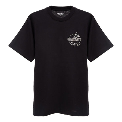 Carhartt WIP S/S Ablaze T-Shirt Black/Wax I033638 Degli Uberti